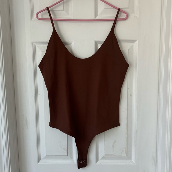 ReoRia New with Tags Brown Bodysuit - Picture 1 of 3